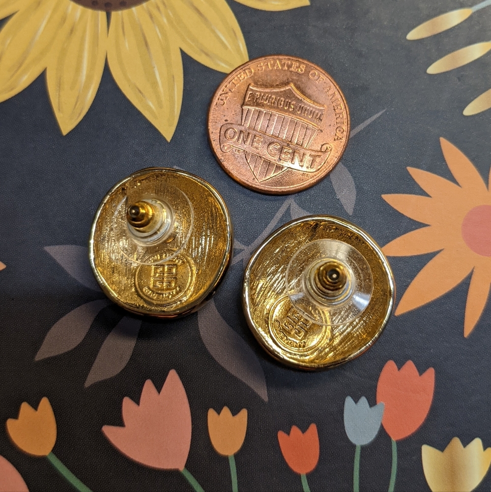 Authentic Givenchy Post Earrings - image 3